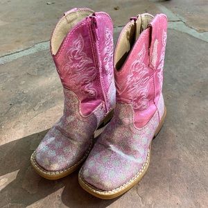 Roper Cowboy Boots - Girls Size 7